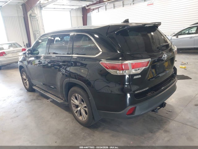 Aukcja sprzedaży 2014 Toyota Highlander Xle V6, vin: 5TDKKRFH9ES026816, numer aukcji: 44677853