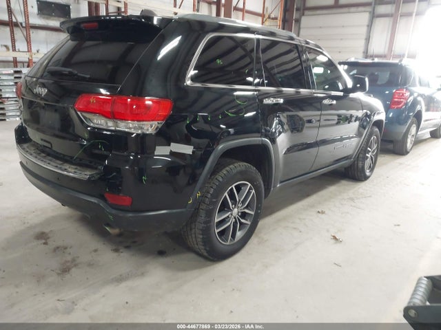 44677869 :رقم المزاد ، 1C4RJFBG4JC252593 vin ، 2018 Jeep Grand Cherokee Limited 4x4 مزاد بيع