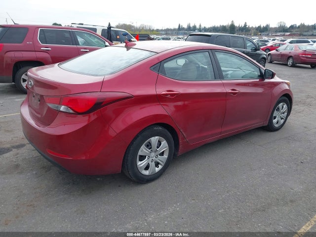 Hyundai ELANTRA SE 2016 5NPDH4AE5GH748431 Image 4