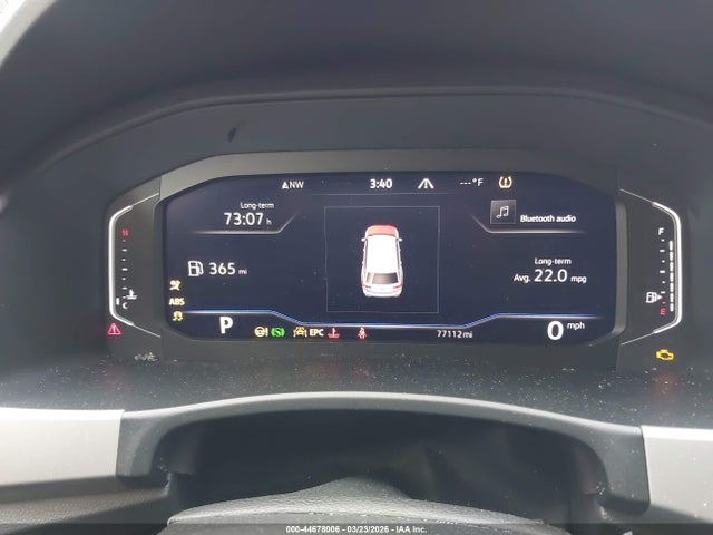 44678006 :رقم المزاد ، 1V2HP2CA5NC542438 vin ، 2022 Volkswagen Atlas 2.0t Se W/technology مزاد بيع