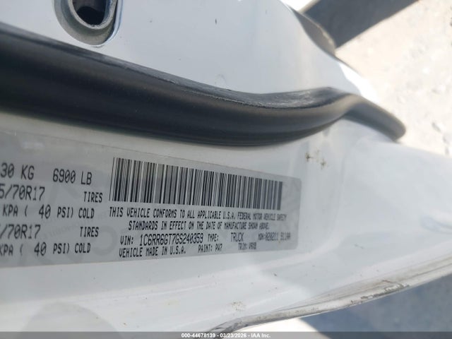 Aukcja sprzedaży 2016 Ram 1500 Slt, vin: 1C6RR6GT7GS240359, numer aukcji: 44678139