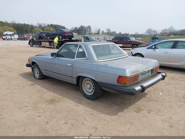 44678140 :رقم المزاد ، WDBBA45A1CB014365 vin ، 1982 Mercedes-benz 380 Sl مزاد بيع