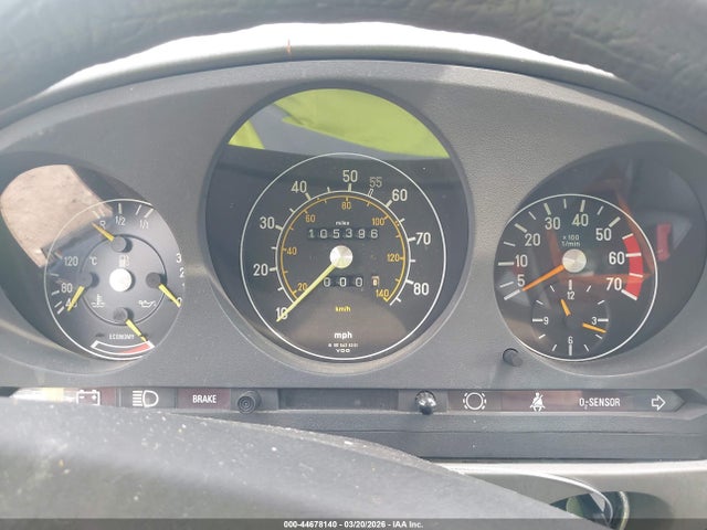 44678140 :رقم المزاد ، WDBBA45A1CB014365 vin ، 1982 Mercedes-benz 380 Sl مزاد بيع