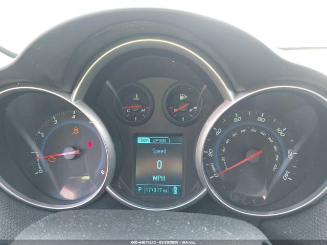 Aukcja sprzedaży 2013 Chevrolet Cruze 1lt Auto, vin: 1G1PC5SB5D7207197, numer aukcji: 44678243