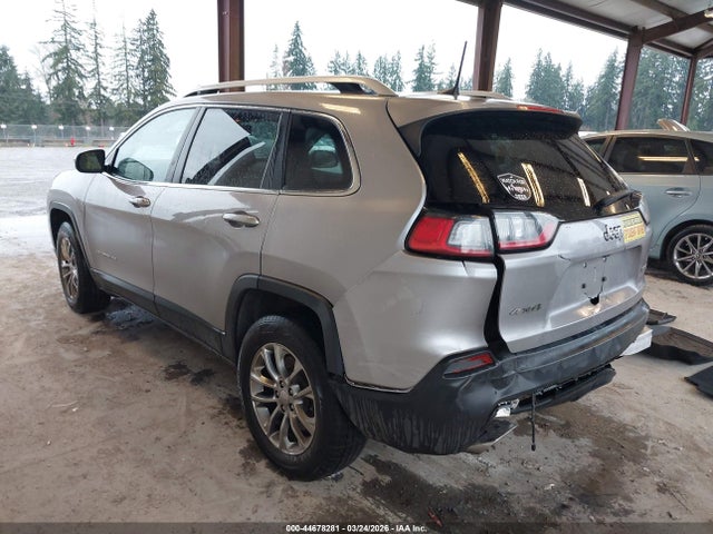 2019 Jeep Cherokee Latitude Plus 4x4 მანქანა იყიდება აუქციონზე, vin: 1C4PJMLXXKD237456, აუქციონის ნომერი: 44678281