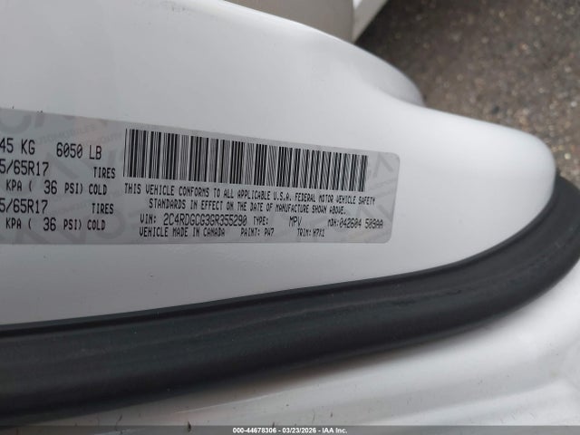 2016 DODGE GRAND CARAVAN 2C4RDGCG3GR355290 Photo 8