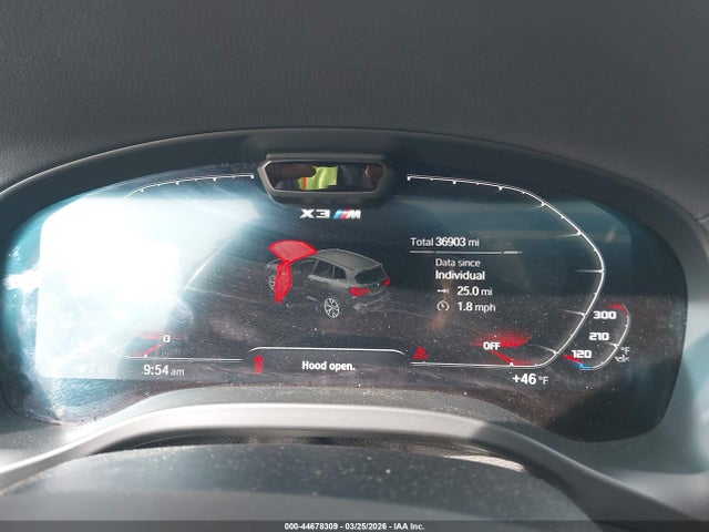 5YM13EC00N9J40869 BMW X3 M