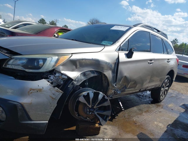 2016 Subaru Outback 2.5i Limited მანქანა იყიდება აუქციონზე, vin: 4S4BSBNC4G3336238, აუქციონის ნომერი: 44678361