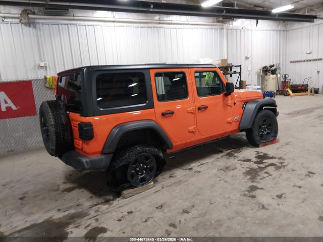 44678445 :رقم المزاد ، 1C4HJXDN2JW229387 vin ، 2018 Jeep Wrangler Unlimited Sport 4x4 مزاد بيع