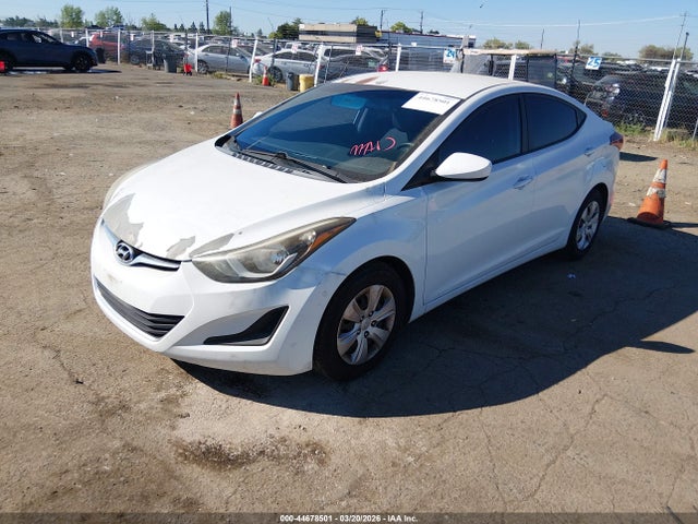 2016 HYUNDAI ELANTRA 5NPDH4AE7GH694596 Photo 1