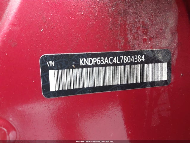 Aukcja sprzedaży 2020 Kia Sportage S, vin: KNDP63AC4L7804384, numer aukcji: 44678604