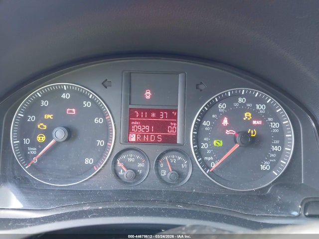 44678612 :رقم المزاد ، 3VWEF71KX7M067707 vin ، 2007 Volkswagen Jetta Wolfsburg Edition مزاد بيع