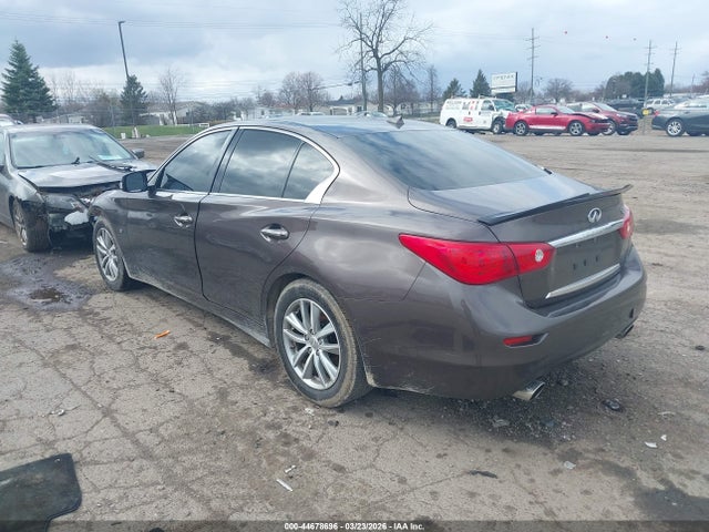 44678696 :رقم المزاد ، JN1BV7AR6FM390008 vin ، 2015 Infiniti Q50 Premium/sport مزاد بيع