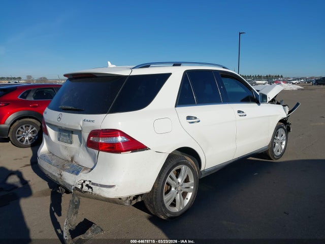 Продаж на аукціоні авто 2014 Mercedes-benz Ml 350 4matic, vin: 4JGDA5HB5EA281324, номер лоту: 44678715