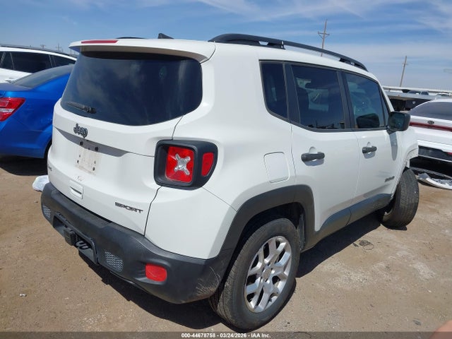 2018 Jeep Renegade Sport 4x4 მანქანა იყიდება აუქციონზე, vin: ZACCJBAB8JPJ52686, აუქციონის ნომერი: 44678758