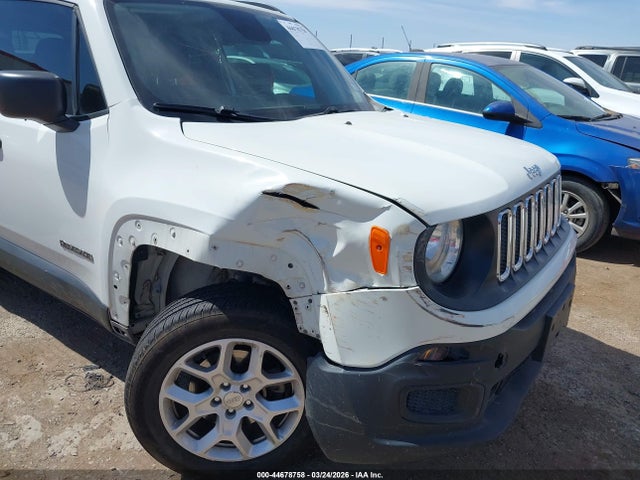 2018 Jeep Renegade Sport 4x4 მანქანა იყიდება აუქციონზე, vin: ZACCJBAB8JPJ52686, აუქციონის ნომერი: 44678758