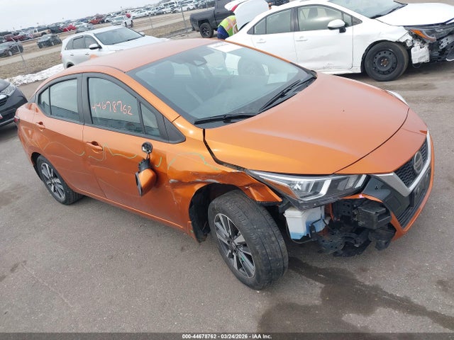 44678762 :رقم المزاد ، 3N1CN8EV7NL868348 vin ، 2022 Nissan Versa 1.6 Sv Xtronic Cvt مزاد بيع