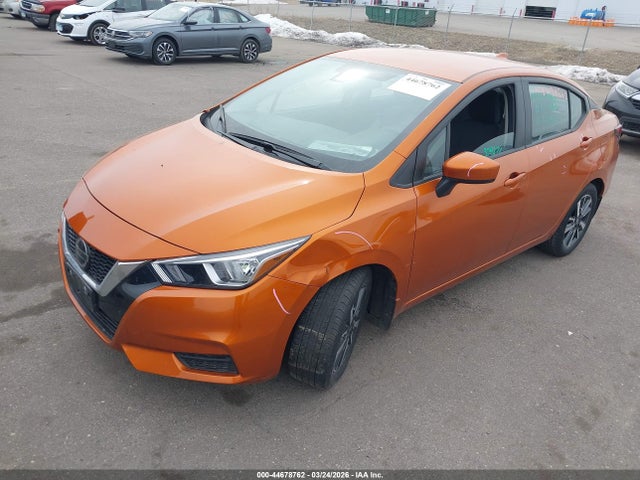 2022 Nissan Versa 1.6 Sv Xtronic Cvt მანქანა იყიდება აუქციონზე, vin: 3N1CN8EV7NL868348, აუქციონის ნომერი: 44678762