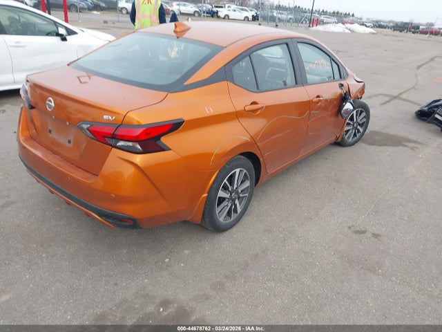 2022 Nissan Versa 1.6 Sv Xtronic Cvt მანქანა იყიდება აუქციონზე, vin: 3N1CN8EV7NL868348, აუქციონის ნომერი: 44678762