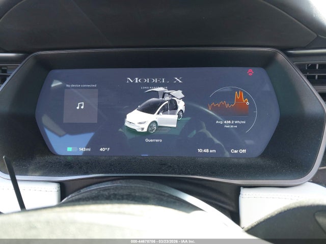 2020 Tesla Model X Long Range Dual Motor All-wheel Drive/long Range Plus Dual Motor All-wheel Drive მანქანა იყიდება აუქციონზე, vin: 5YJXCDE24LF300010, აუქციონის ნომერი: 44678786