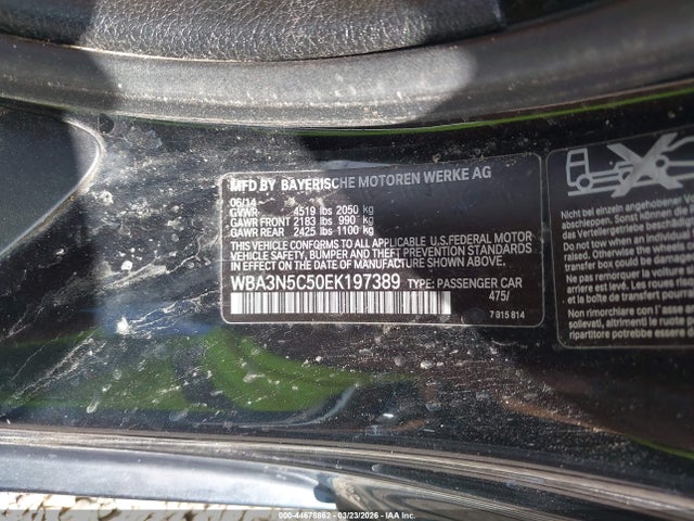Продаж на аукціоні авто 2014 Bmw 428i Xdrive, vin: WBA3N5C50EK197389, номер лоту: 44678862