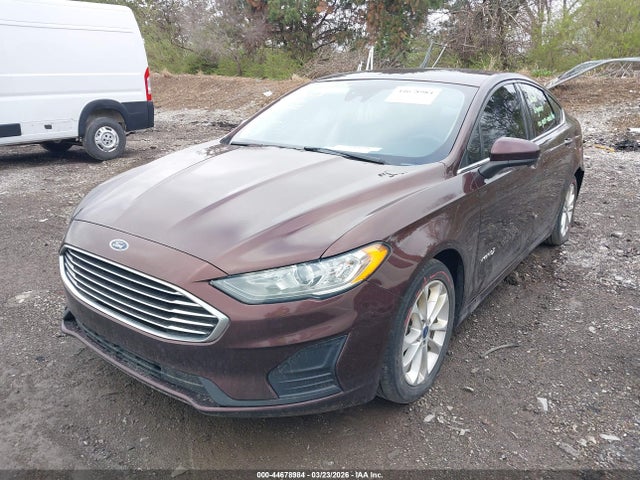 2019 FORD FUSION HYBRID 3FA6P0LU5KR154801 Photo 1