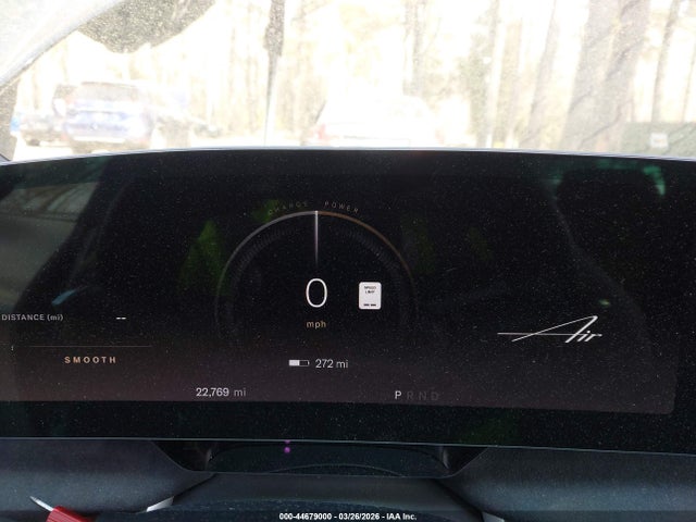 2022 Lucid Air Grand Touring მანქანა იყიდება აუქციონზე, vin: 50EA1GBA0NA004465, აუქციონის ნომერი: 44679000