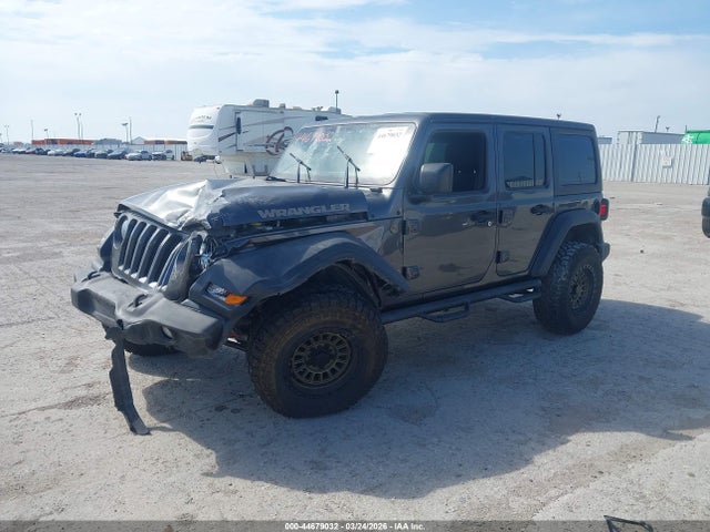Продажа на аукционе авто 2018 Jeep Wrangler Unlimited Sport 4x4, vin: 1C4HJXDGXJW144220, номер лота: 44679032
