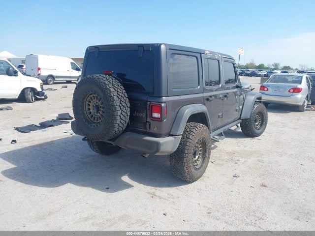 Продажа на аукционе авто 2018 Jeep Wrangler Unlimited Sport 4x4, vin: 1C4HJXDGXJW144220, номер лота: 44679032