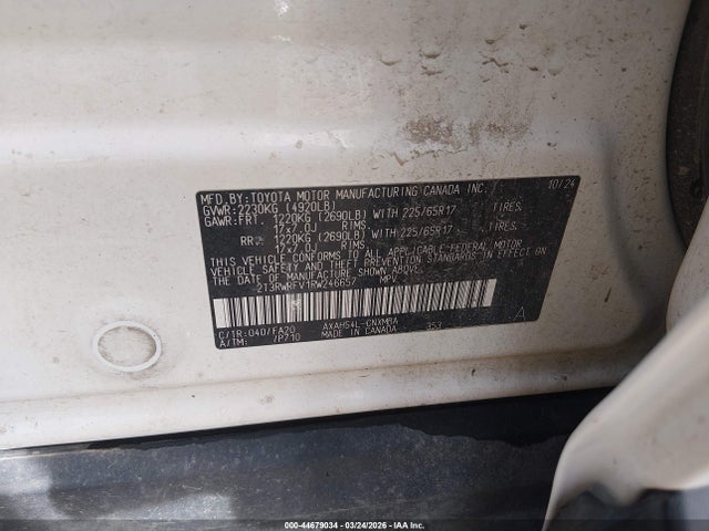 2024 TOYOTA RAV4 HYBRID 2T3RWRFV1RW246657 Photo 8