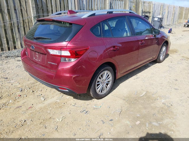 Aukcja sprzedaży 2018 Subaru Impreza 2.0i Premium, vin: 4S3GTAD64J3725935, numer aukcji: 44679063