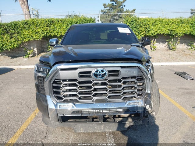 44679070 :رقم المزاد ، 5TFMC5DB4RX076018 vin ، 2024 Toyota Tundra Hybrid 1794 Edition 4wd مزاد بيع