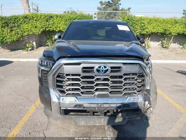 44679070 :رقم المزاد ، 5TFMC5DB4RX076018 vin ، 2024 Toyota Tundra Hybrid 1794 Edition 4wd مزاد بيع