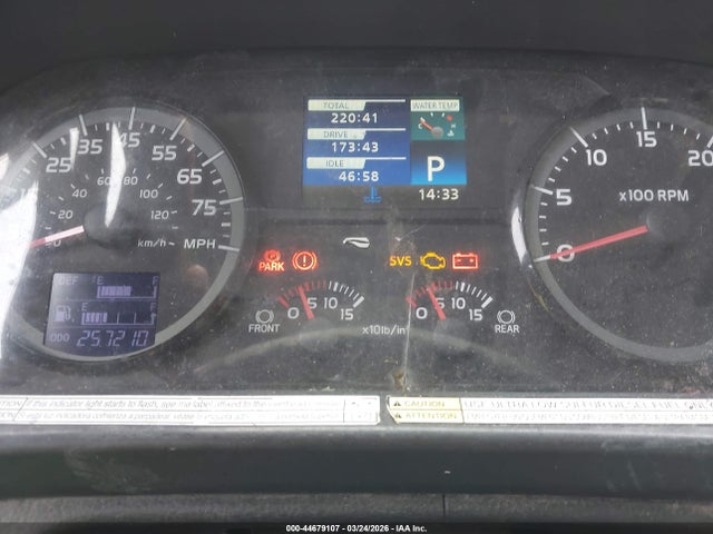 Продаж на аукціоні авто 2016 Hino 258/268, vin: 5PVNJ8JV5G4S59923, номер лоту: 44679107
