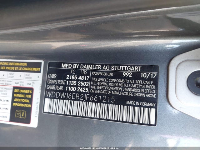2018 MERCEDES-BENZ AMG C 43 WDDWJ6EB2JF661215 Photo 8