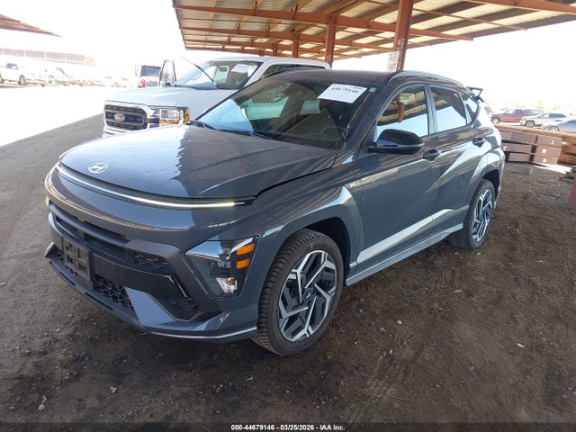 2024 Hyundai Kona N Line მანქანა იყიდება აუქციონზე, vin: KM8HACA39RU024826, აუქციონის ნომერი: 44679146
