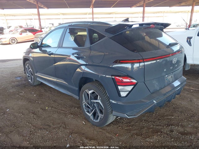 2024 Hyundai Kona N Line მანქანა იყიდება აუქციონზე, vin: KM8HACA39RU024826, აუქციონის ნომერი: 44679146