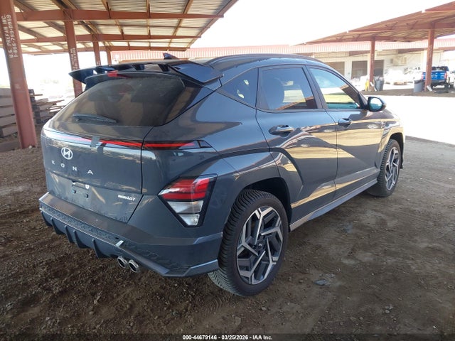 2024 Hyundai Kona N Line მანქანა იყიდება აუქციონზე, vin: KM8HACA39RU024826, აუქციონის ნომერი: 44679146