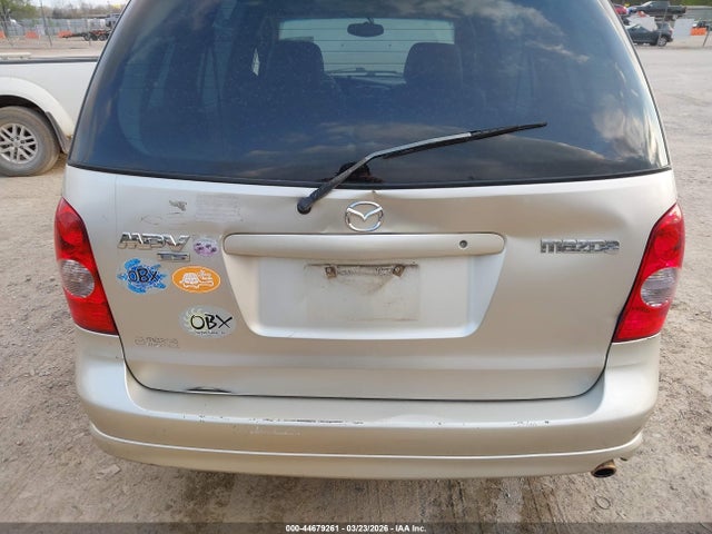 2003 Mazda Mpv Es/lx/lx-sv მანქანა იყიდება აუქციონზე, vin: JM3LW28J330376255, აუქციონის ნომერი: 44679261