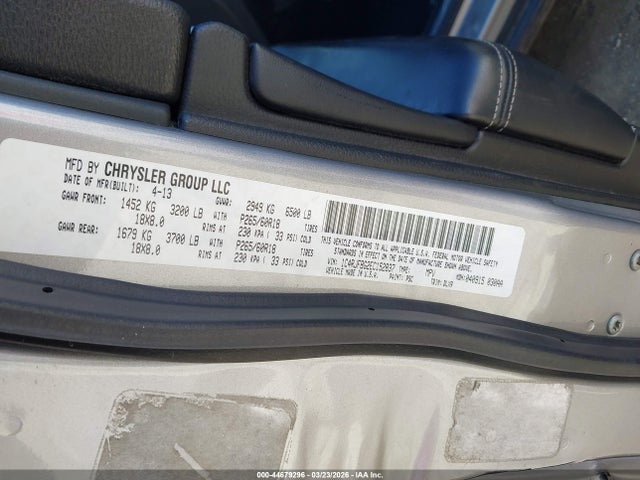 Продаж на аукціоні авто 2014 Jeep Grand Cherokee Limited, vin: 1C4RJFBG2EC152837, номер лоту: 44679296