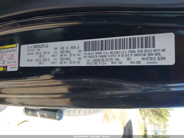 Продаж на аукціоні авто 2009 Jeep Wrangler Unlimited Sahara, vin: 1J8GA59129L701776, номер лоту: 44679396