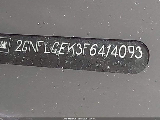 2GNFLGEK3F6414093 Chevrolet Equinox 2lt