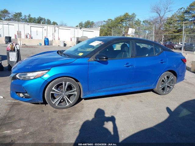 2022 Nissan Sentra Sr Xtronic Cvt მანქანა იყიდება აუქციონზე, vin: 3N1AB8DVXNY321014, აუქციონის ნომერი: 44679493