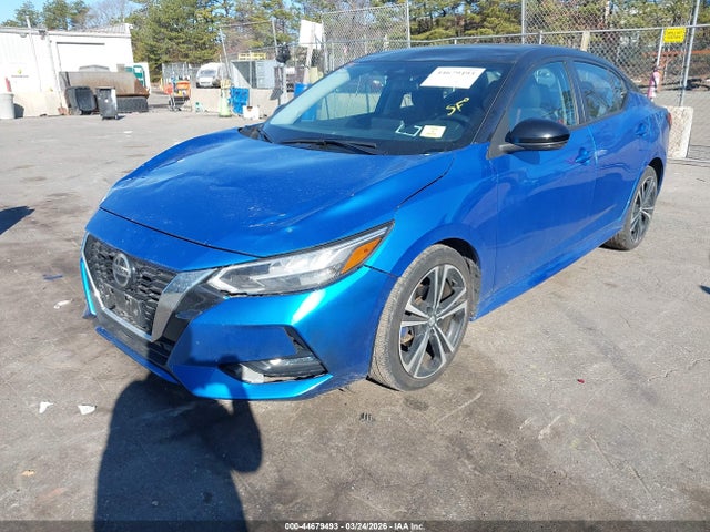 2022 Nissan Sentra Sr Xtronic Cvt მანქანა იყიდება აუქციონზე, vin: 3N1AB8DVXNY321014, აუქციონის ნომერი: 44679493
