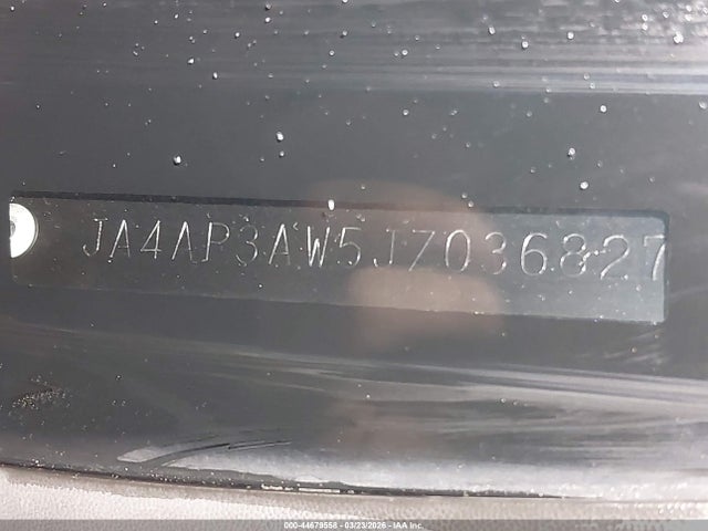 JA4AP3AW5JZ036827 Mitsubishi Outlander Sport 2.4 Se