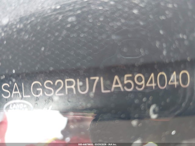 SALGS2RU7LA594040 Land Rover Range Rover Hse