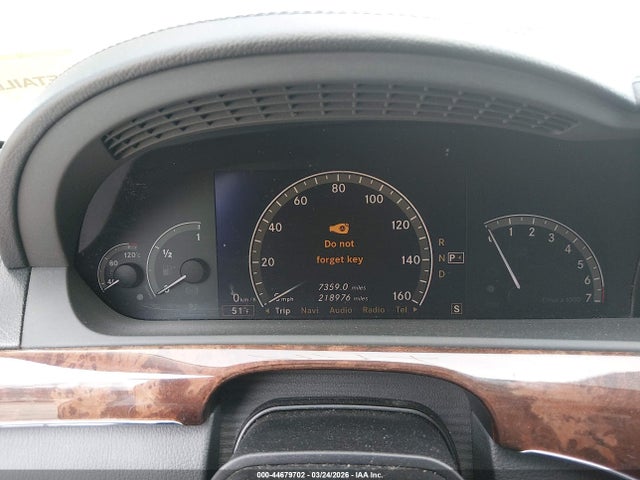 Aukcja sprzedaży 2007 Mercedes-benz S 550, vin: WDDNG71X37A029427, numer aukcji: 44679702