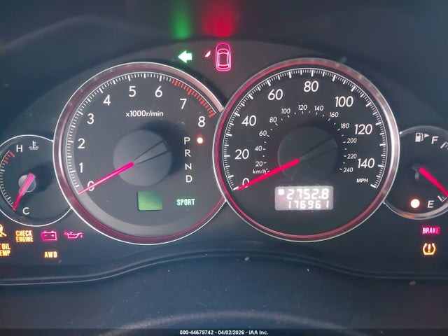 Aukcja sprzedaży 2009 Subaru Legacy 2.5i, vin: 4S3BL616497236094, numer aukcji: 44679742