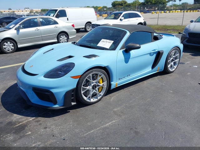 WP0CE2A85SK237475 Porsche 718 Spyder Rs