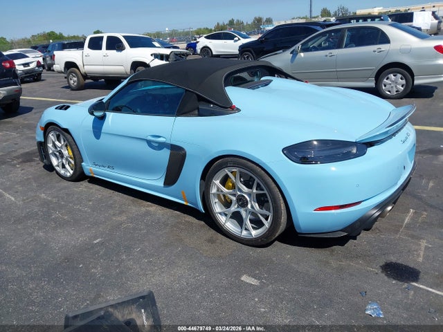 WP0CE2A85SK237475 Porsche 718 Spyder Rs